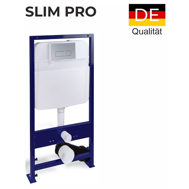 2600-000-00 PRO slim, Інсталяційний модуль для унітаза в комплекті з кріпленням та прокладкою