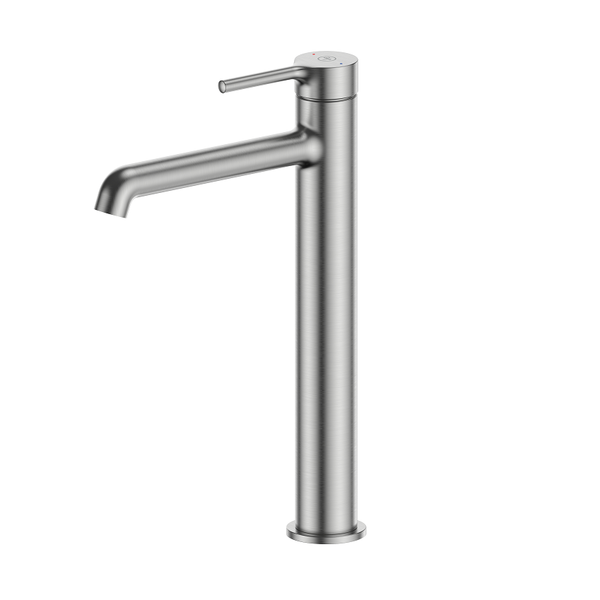 2032-612-21 SILVIA PVD BRUSHED NICKEL Змішувач для умивальника вільнорозташований