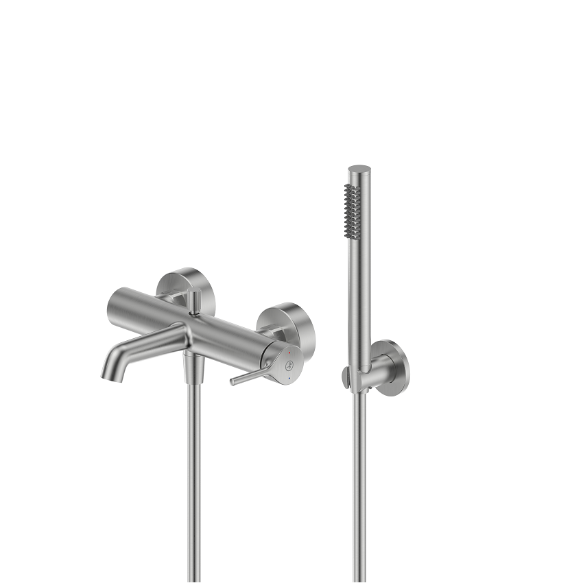 2034-520-21 SILVIA PVD BRUSHED NICKEL Змішувач ARMATURA для ванни з душовим комлектом