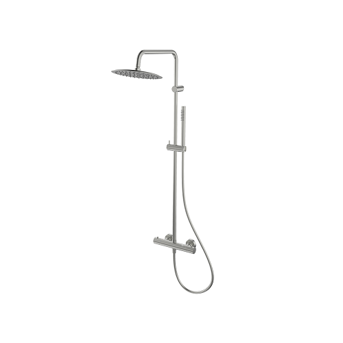 2036-920-21 SILVIA PVD BRUSHED NICKEL Змішувач для душу з термостатом з душ. комплектом