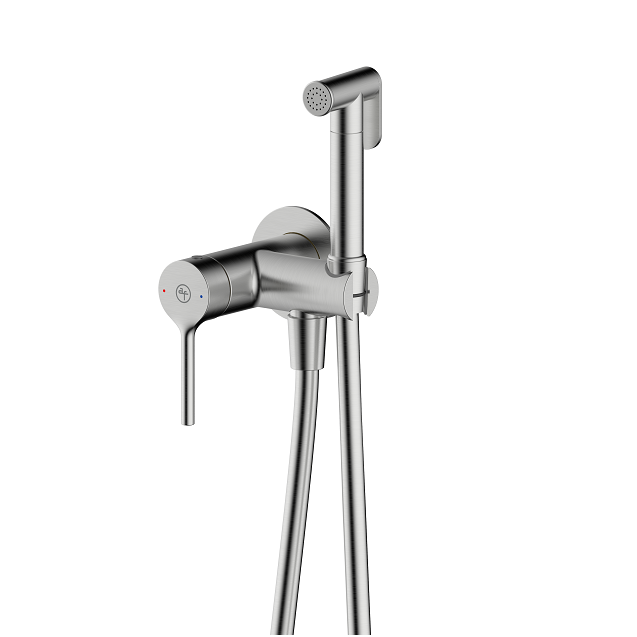 2039-512-21 SILVIA PVD BRUSHED NICKEL Змішувач для біде внутрішнього монтажу