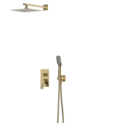 2139-501-31 MERIDA GOLD Змішувач для душу внутрішнього монтажу з душ. комплектом