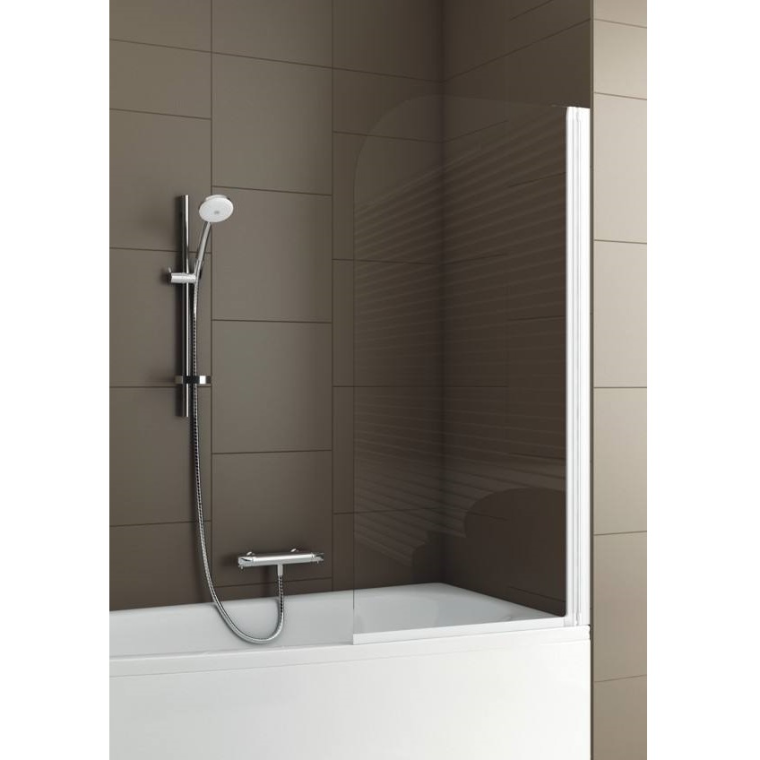 170-06951P MODERN 1 Шторка, скло прозоре, білий колір 67/140