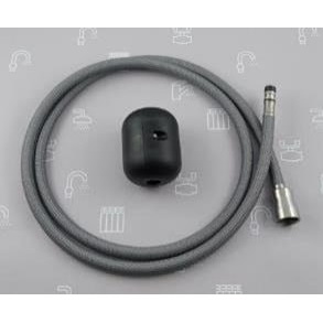 843-107-86 Шланг ARMATURA для змішувача DUERO 1500 мм, сірий