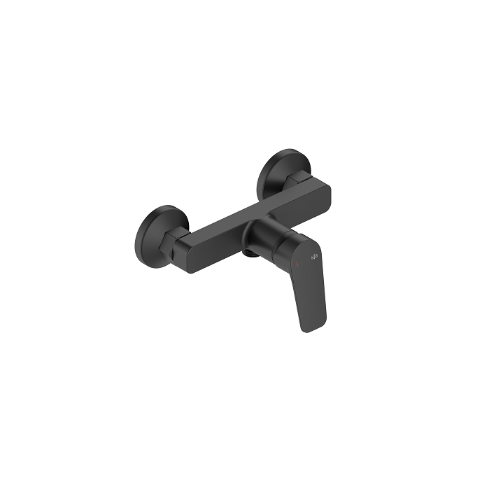 4336-010-81 LUNA NEW Змішувач для душу, BLACK