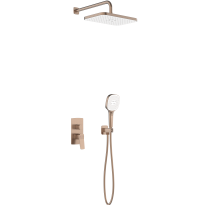 4529-501-34 MALAGA Душова система прихов. монтажу, PVD BRUSHED ROSE GOLD