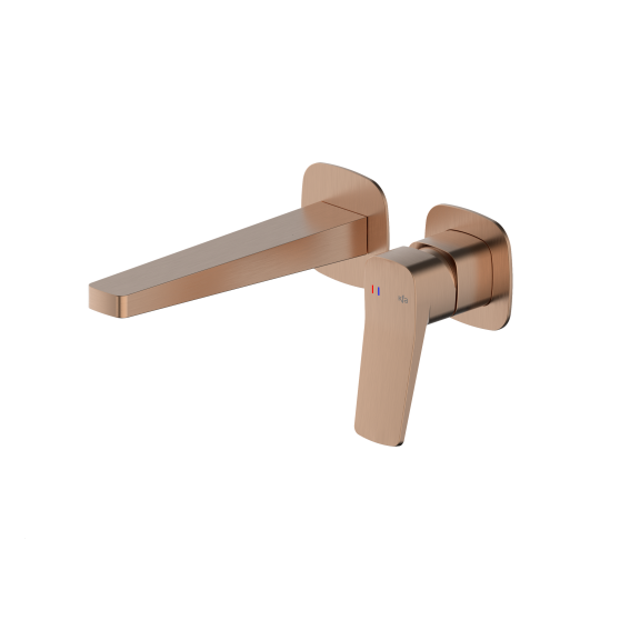 4529-810-34 MALAGA Змішувач для умивальника настін. прихов. монтажу PVD BRUSHED ROSE GOLD