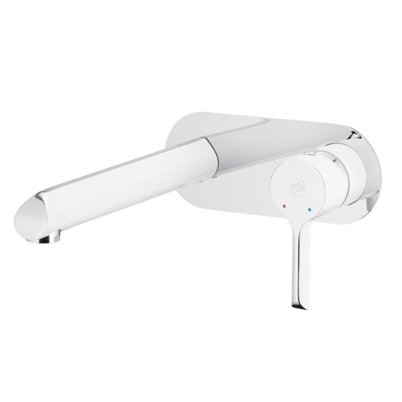 4729-810-40 ANGELIT Змішувач ARMATURA для умивальника настін. прихов. монтажу White-chrom