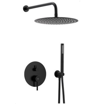 5039-501-81 MOZA BLACK Змішувач ARMATURA для душа підштукатурний,з душ.ком-ом