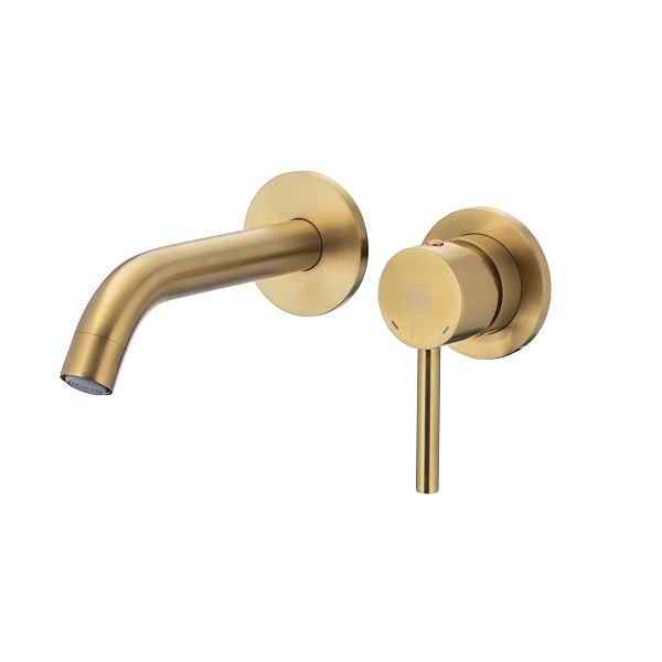 5039-810-31 MOZA GOLD Змішувач ARMATURA для умивальника настінний, прихованого монтажу