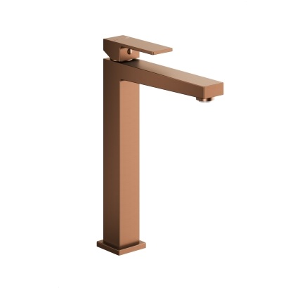 5132-612-34 LOGON Змішувач для умивальника настільний, в к-ті click-clack, PVD BRUSHED ROSE GOLD