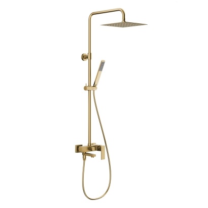 5136-925-39 LOGON Змішувач для душу з душевим комплектом, PVD BRUSHED LIGHT GOLD
