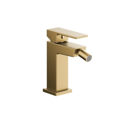 5137-015-39 LOGON Змішувач для біде, в к-ті click-clack, PVD BRUSHED LIGHT GOLD