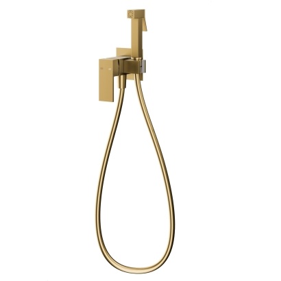 5139-512-39 LOGON Змішувач для біде внутрішнього монтажу, PVD BRUSHED LIGHT GOLD