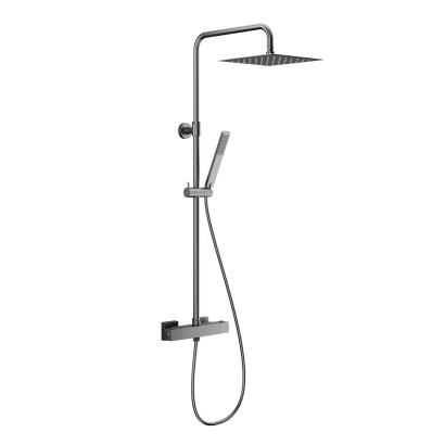 5746-920-61 LOGON PREMIUM Душова система з змішувачем, PVD GUN METAL GREY