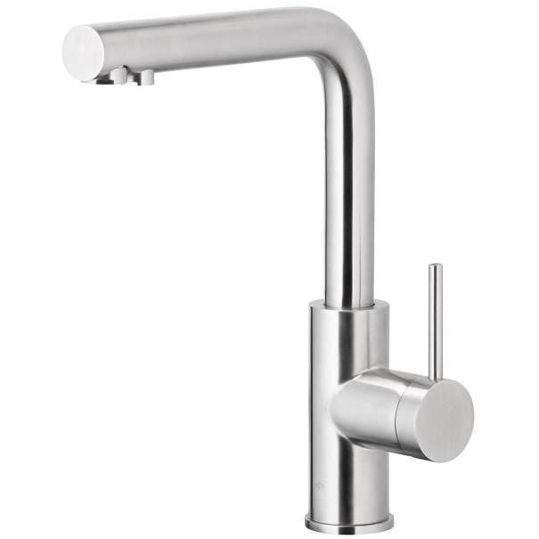 6623-919-22 DUERO PURE BASIC Змішувач для мийки з функцією фільтрації води (без фільтра), сталь
