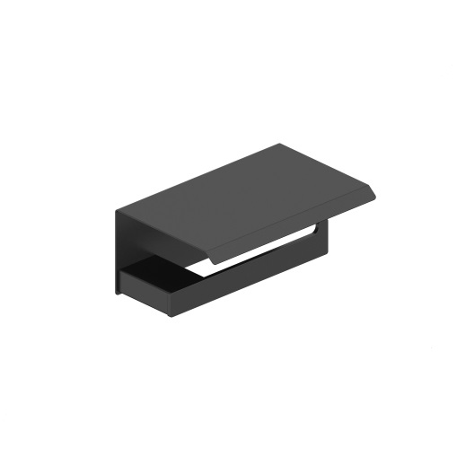 864-038-81 Тримач для туалетного паперу з поличкою, BLACK