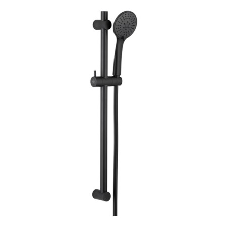 841-365-81 MOZA BLACK Комплект ARMATURA душовий пересувний
