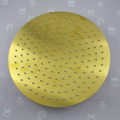 842-311-31 Душова насадка до душов.с-ми MOZA PREMIUM ,brushed gold