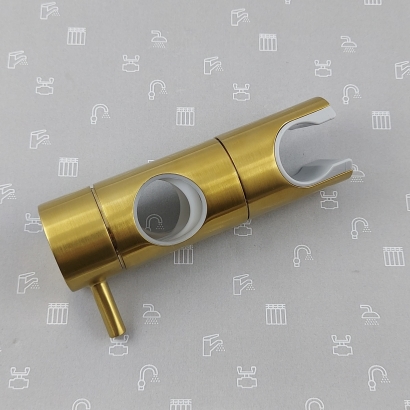 845-060-31 Тримач насадки душа MOZA/LOGON PREMIUM,brushed gold