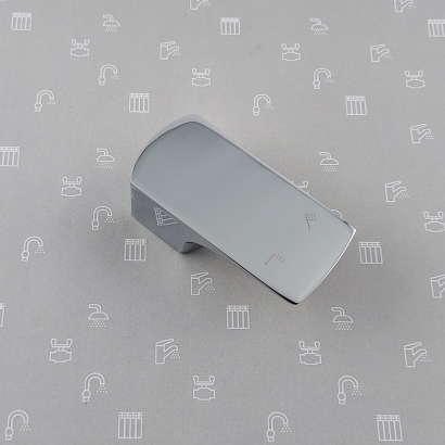 892-098-00 Ручка до зміш. ванна MOKAI на 4 отвори для перемикача, chrome