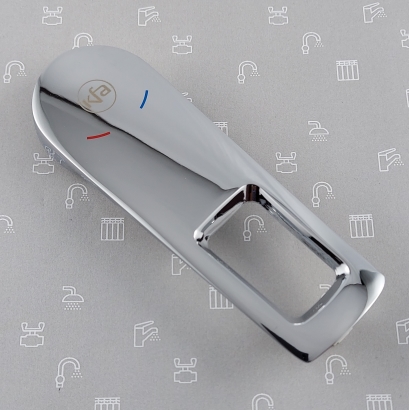 892-890-00 Ручка до зміш., AMAZONIT, chrome