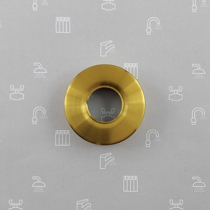 974-055-31 Розетка під зміш. MOZA,brushed gold