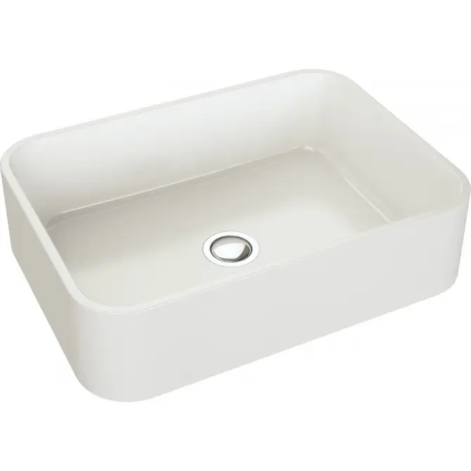CRES E колір pure white 108. Умивальник AXIS гранітний 11B.CS000.12A.0010A