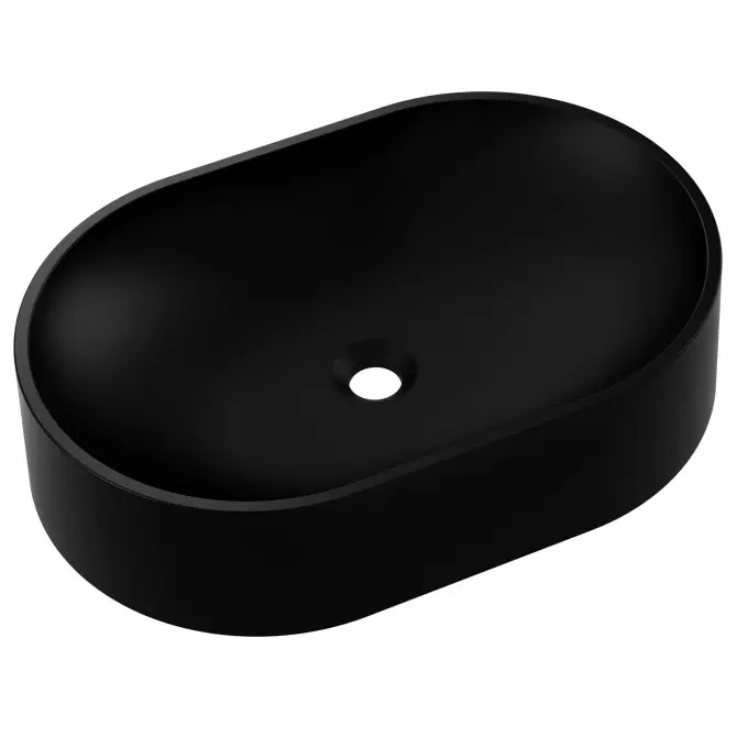 OLIB 60 колір deep black 92. Умивальник AXIS гранітний 11B.OBOXL.92A.0000B