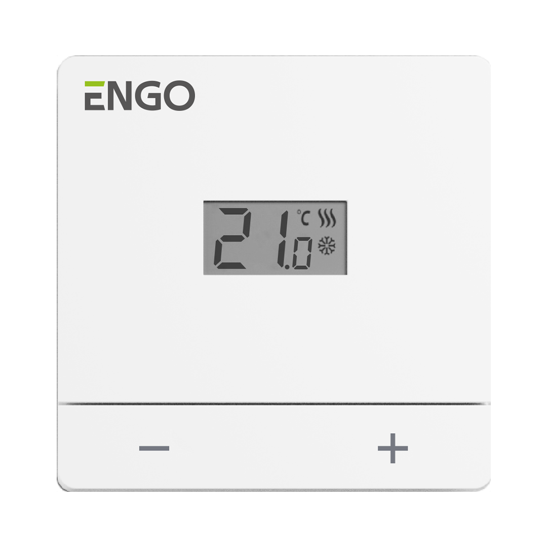 932332923 EASY-24W Добовий термостат, дротовий, 24В, білий"