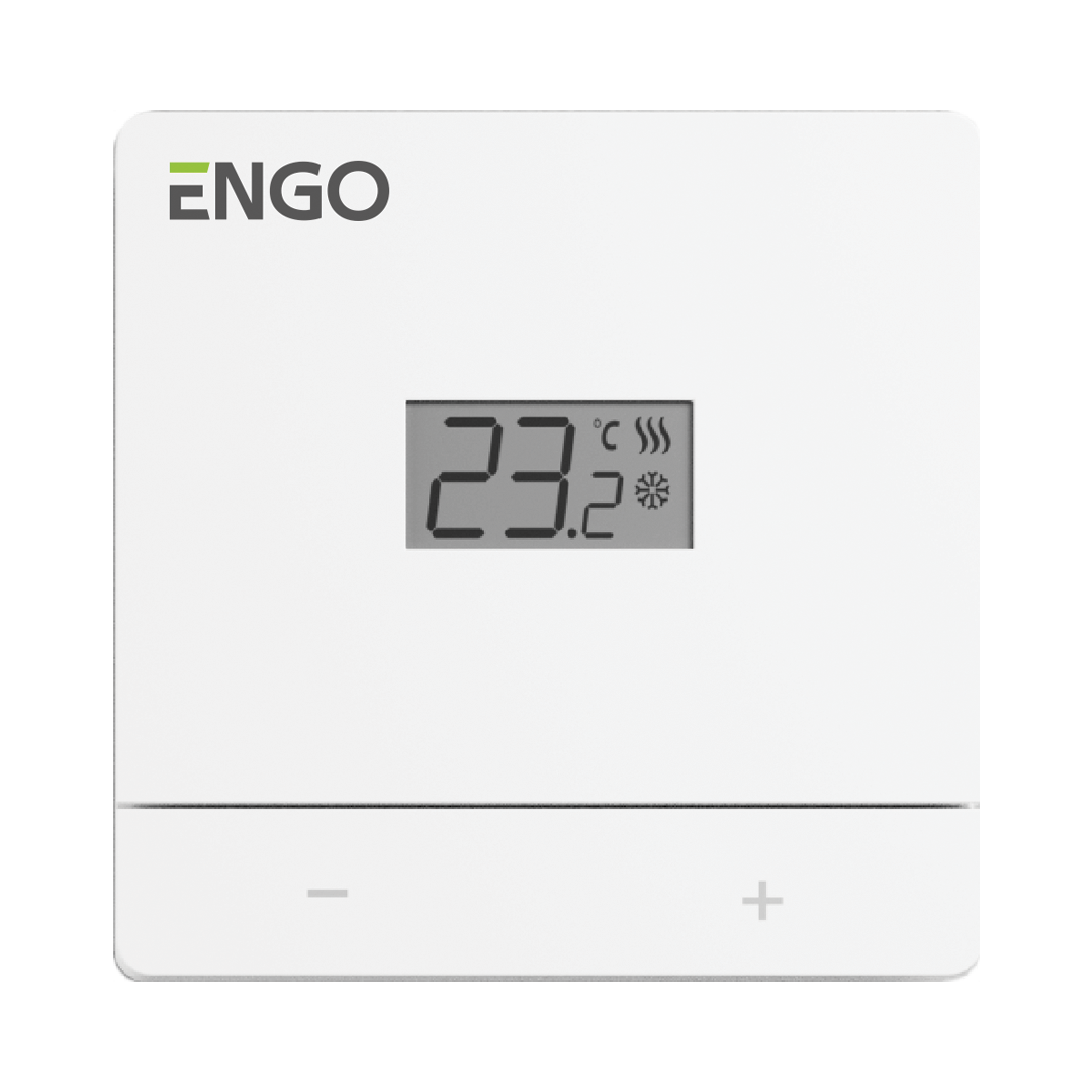 EASY230W Дротовий добовий термостат, 230В (білий)