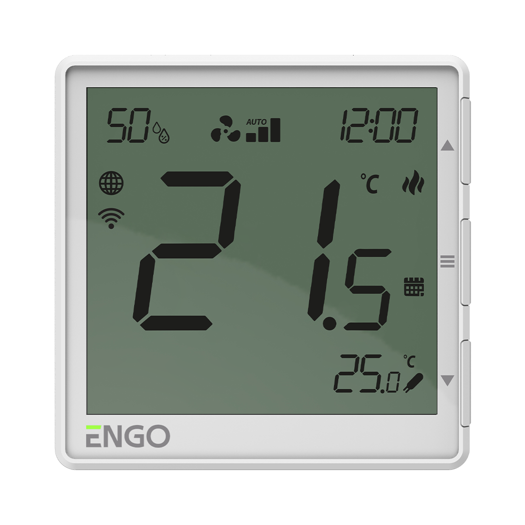 932310557 EFAN-230W /Термостат фанкойлу, WIFI, 230V, білий