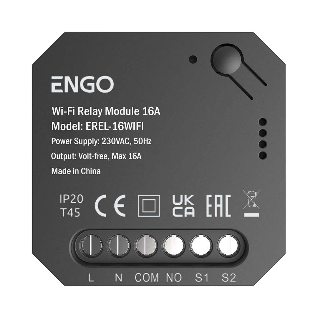 932313960 EREL-16WIFI Розумне реле 16А з WI-FI