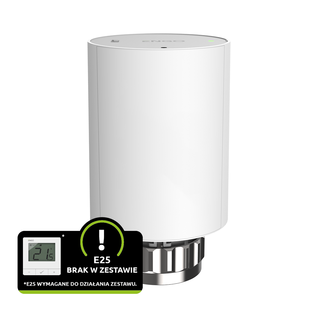 932250767 ETRV-M28W Радіаторна головка M28x1,5, 868 МГц + ZigBee, бездротове підключення, живл. ба