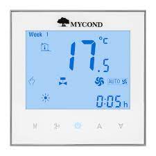 TRF-B2 Термостат MYCOND провідний, для керування фанкойлами, Fan 0-10V (MC-TRF-B2W-F-010)