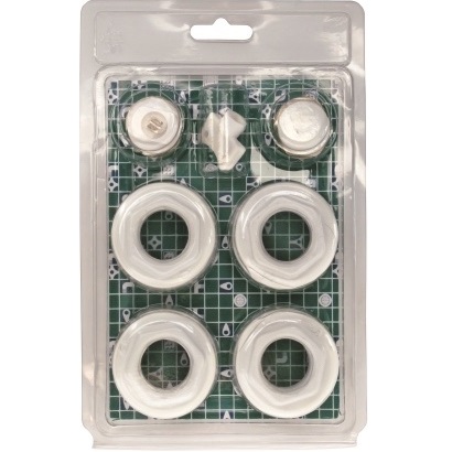 878-200-44 Комплект футорок ARMATURA для радіатора 1" x 1/2"