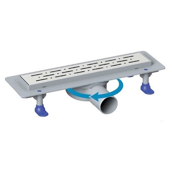 4023.0Y050K.040.1 PRIME-LINE Трап з боковим відводом d 50mm / 40cm